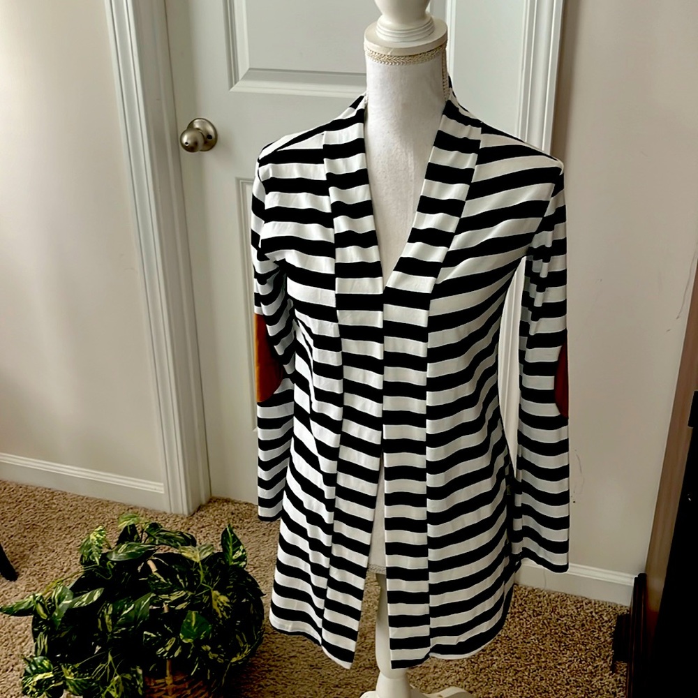 Angvns striped cardigan